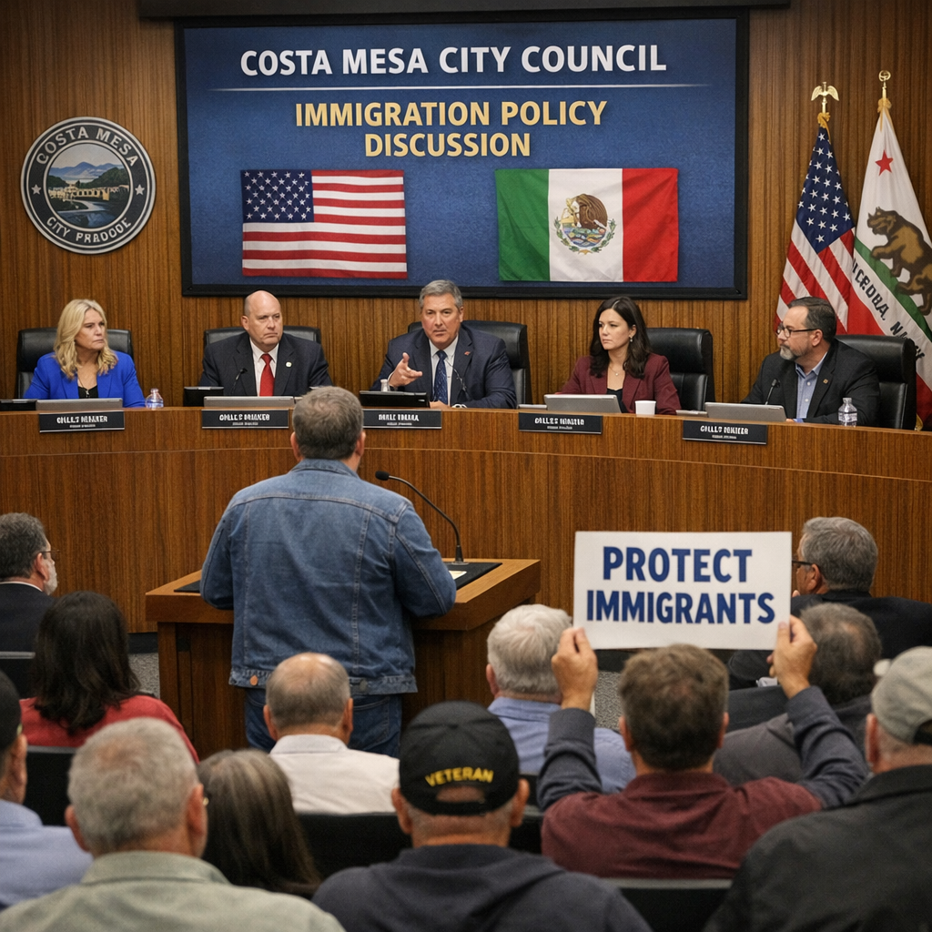 Costa Mesa’s Evolving Stance on Immigration Enforcement