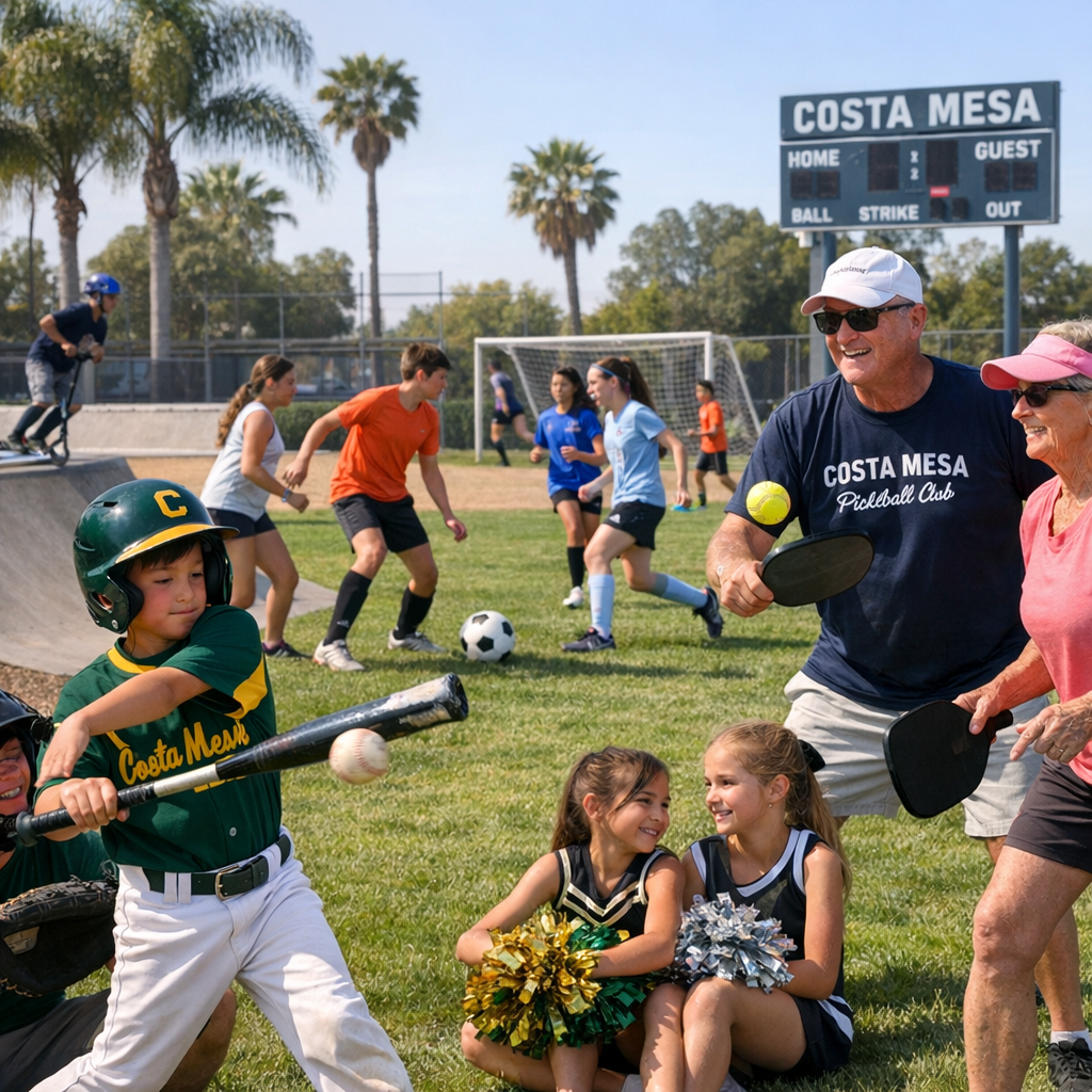 Costa Mesa’s Thriving Sports Scene: Opportunities for All Ages