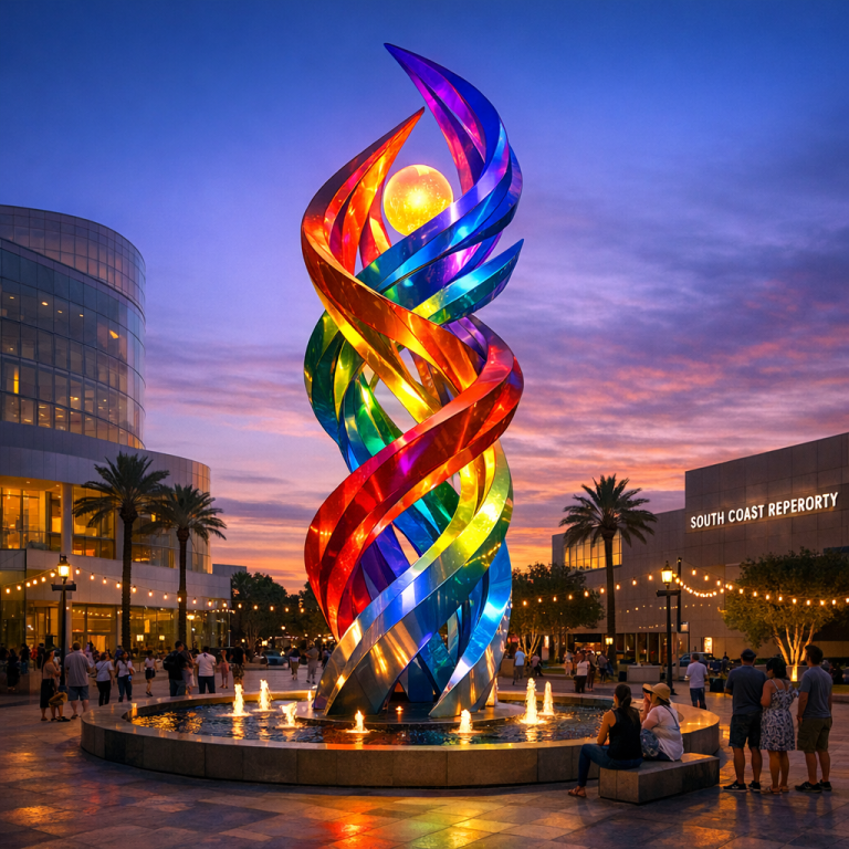Exploring Costa Mesa’s Living Canvas: Public Art, Live Music & Community Rhythm